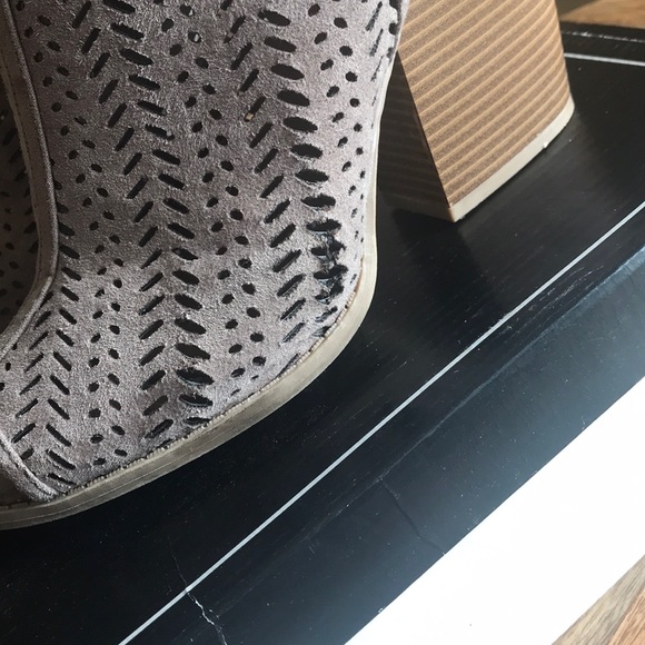 Qupid open toe booties - Picture 4 of 6